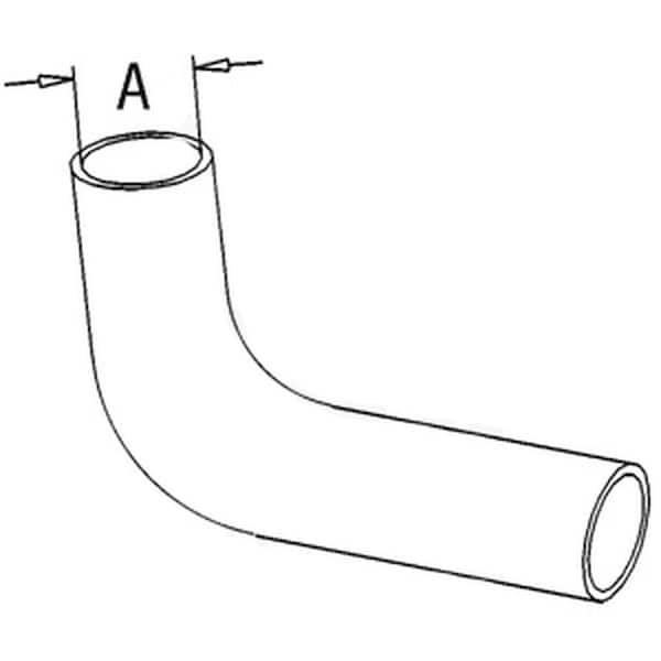 Aftermarket Upper Radiator Hose 194734M1 - main
